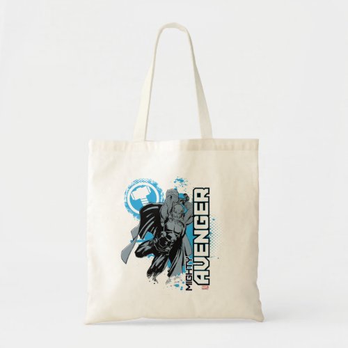 Mighty Avenger Character Graphic Tote Bag
