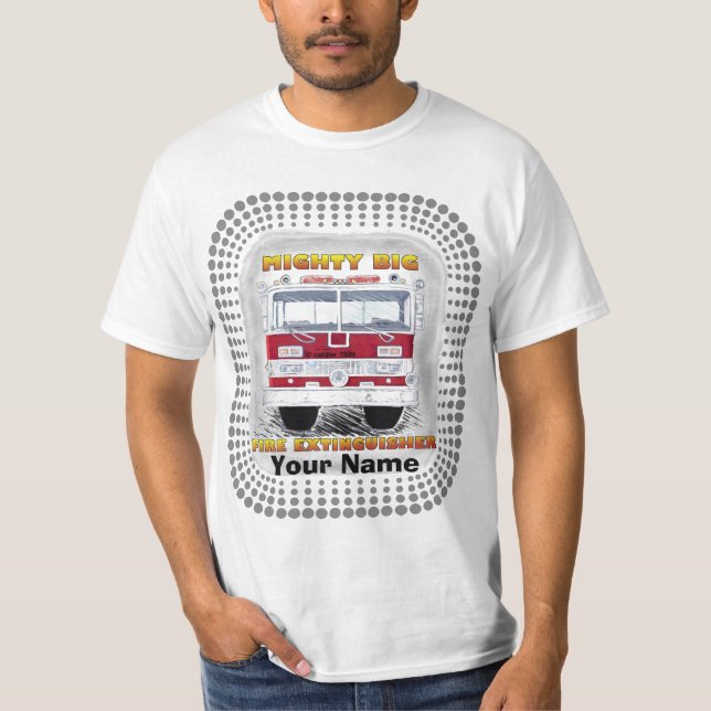 Mighty Big Fire Truck t-shirt (Front)
