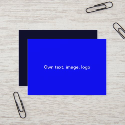 Mighty Business Card Royal Blue _ Dark Blue