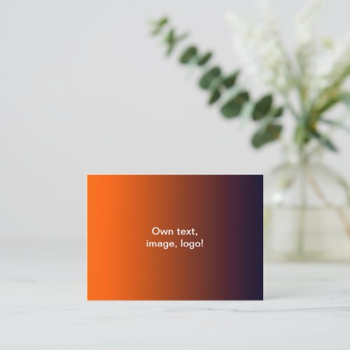 Mighty Business Cards Orange_Dark Blue