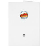 Mighty Dog Hotdog Personalized Cards (Back)