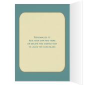 Mighty Dog Hotdog Personalized Cards (Inside (Left))