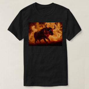 Mighty firey bull T-Shirt