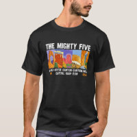 Mighty Five Utah National Parks List Vintage