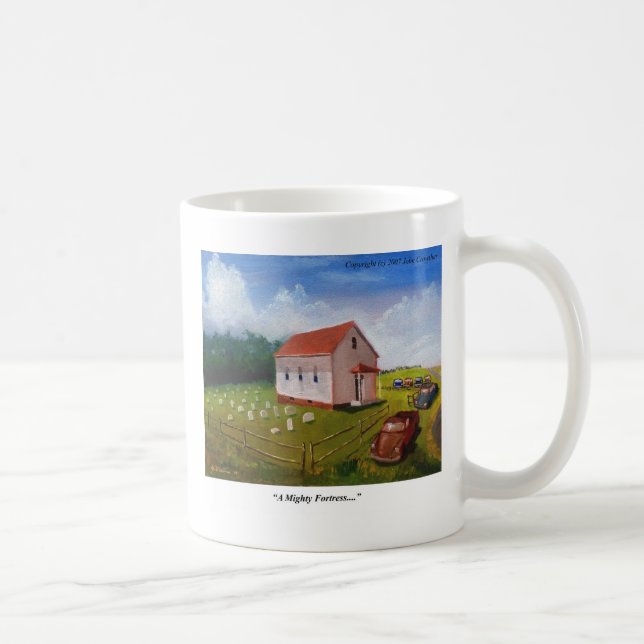Mighty Fortress Coffee Mug (Right)