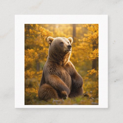 Mighty Grizzly Calling Card