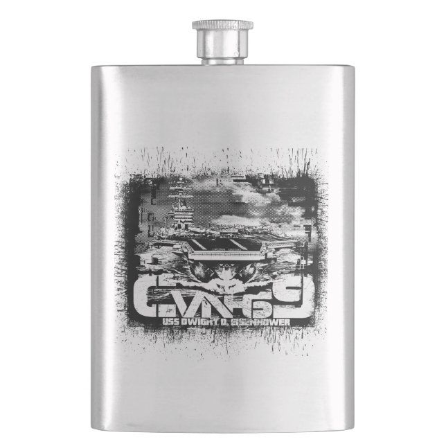 Mighty Ike Classic Flask (Front)