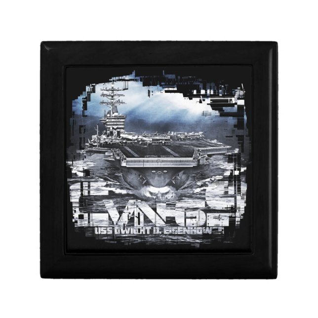 Mighty Ike Wooden Jewelry Keepsake Box (Front)