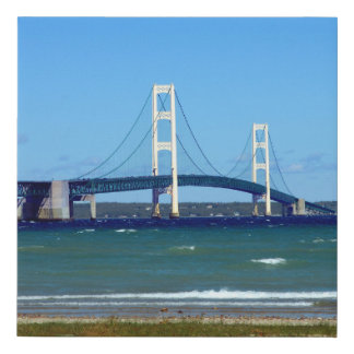 Mighty Mac - Mackinac Bridge - Canvas Print