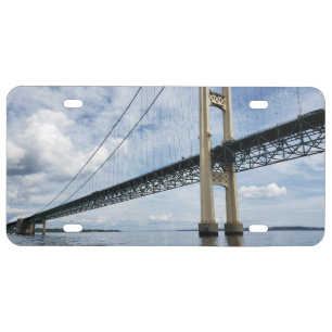Mighty Mac, Mackinac Suspension Bridge, Michigan License Plate