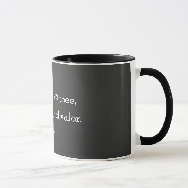 Mighty Man of Valor Bible Verse Mug (Right)