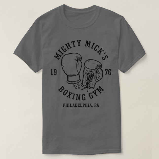 Mighty Mick's Boing Gym 1976  T-Shirt (Design Front)