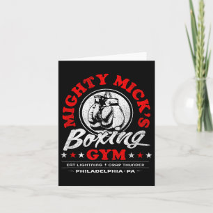 Mighty Mick's Boxing Gym Clic 70s Philadelphia Card