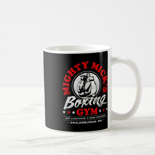 Mighty Mick's Boxing Gym Clic 70s Philadelphia  Coffee Mug (Right)
