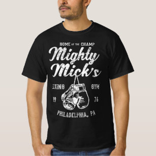 Mighty Mick's Boxing Gym Vintage Philly Sports T-Shirt