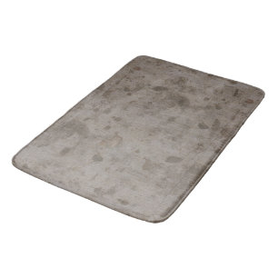 Mighty Mole Brown Faux Marble Bath Mats