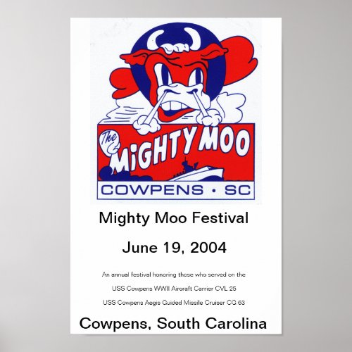 Mighty Moo Festival 2004 Poster