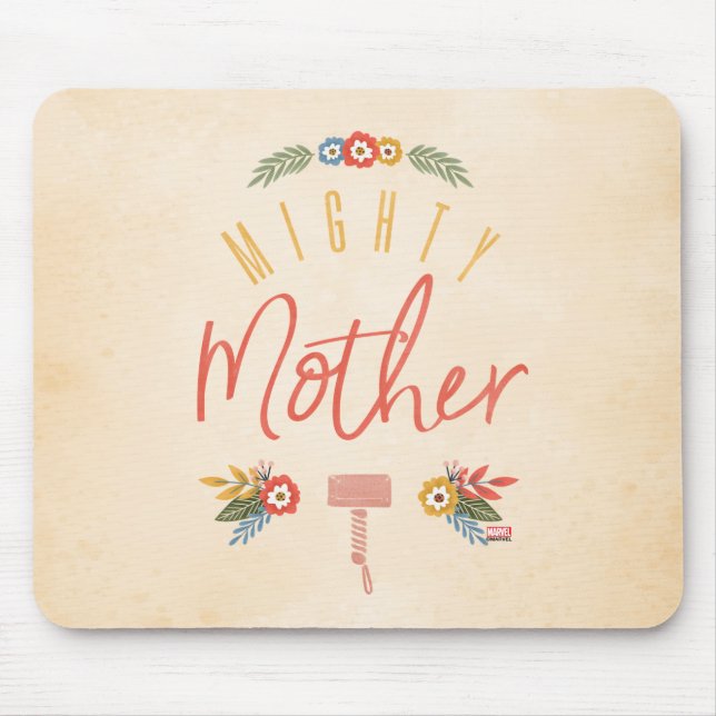Mighty Mother Mouse Pad (Front)