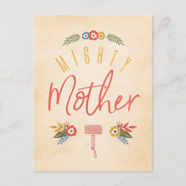 Mighty Mother Postcard (Front)