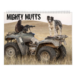 Mighty Mutts Active Dogs Calendar