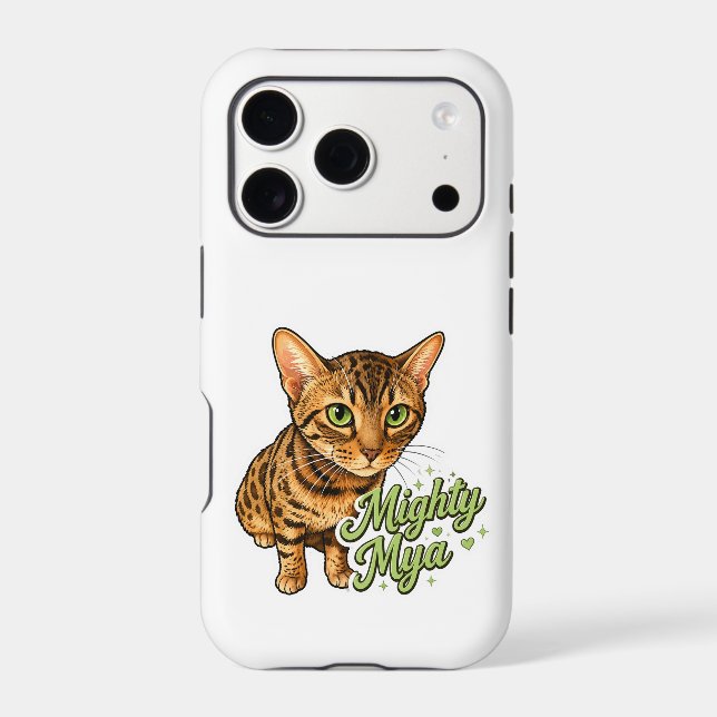 Mighty Mya Case-Mate iPhone Case (Back)