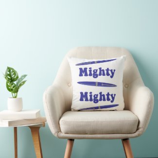 Mighty Pen Author Fun Writer Slogan