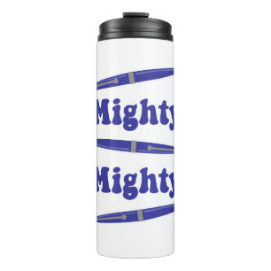 Mighty Pen Author Fun Writing Slogan Thermal Tumbler