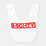 Mighty Stamp Baby Bib
