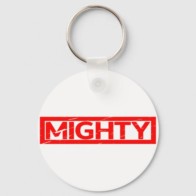 Mighty Stamp Keychain (Front)
