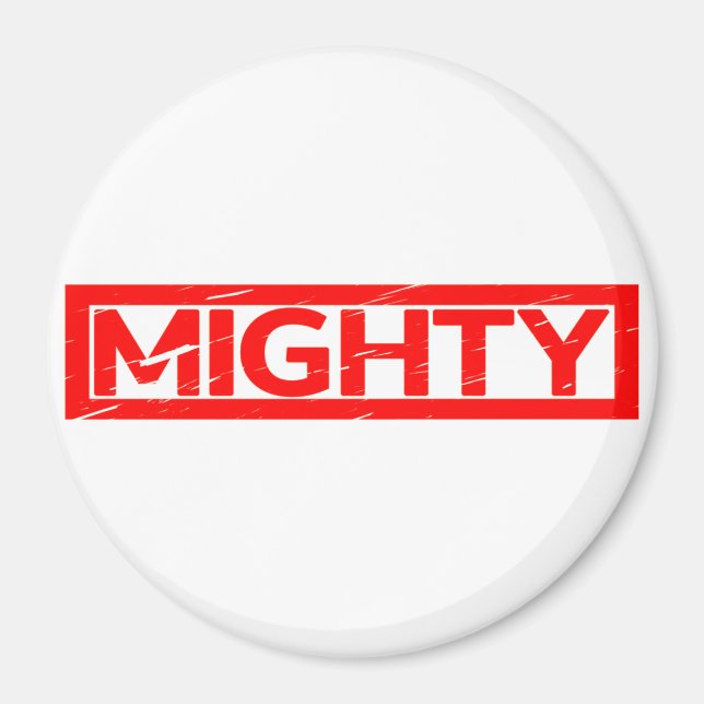 Mighty Stamp Magnet (Front)