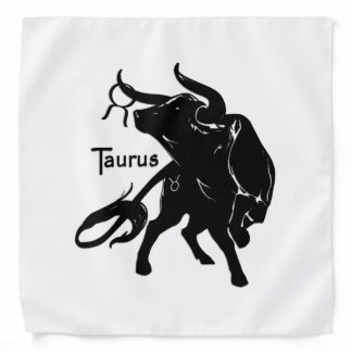 Mighty Taurus the Bull Zodiac Bandana