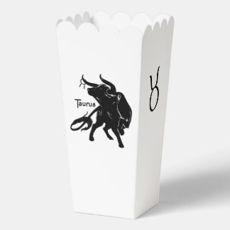Mighty Taurus the Bull Zodiac Favor Boxes