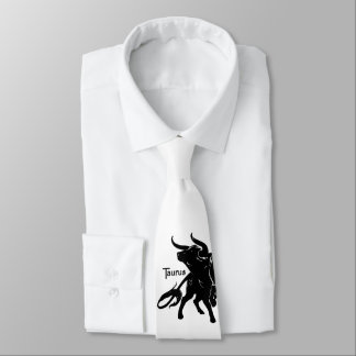 Mighty Taurus the Bull Zodiac Welcome Neck Tie