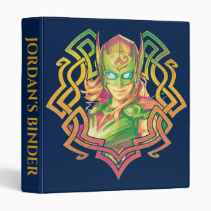 Mighty Thor Colorful Asgardian Graphic 3 Ring Binder