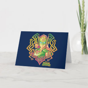 Mighty Thor Colorful Asgardian Graphic Card