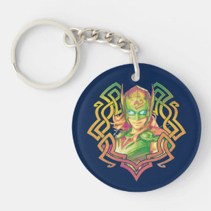 Mighty Thor Colorful Asgardian Graphic Keychain