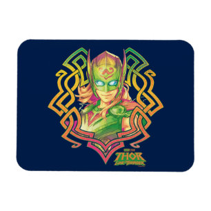 Mighty Thor Colorful Asgardian Graphic Magnet
