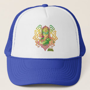 Mighty Thor Colorful Asgardian Graphic Trucker Hat