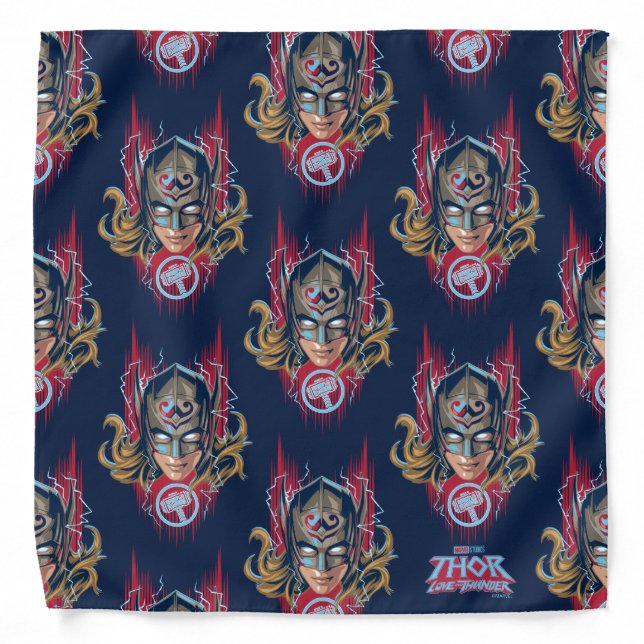 Mighty Thor Helmet Graphic Bandana (Front)
