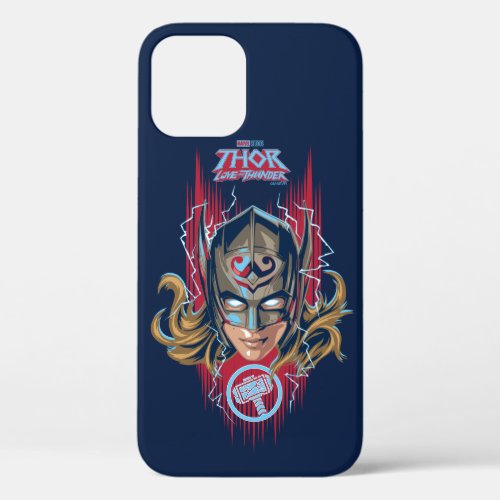 Mighty Thor Helmet Graphic iPhone 12 Case