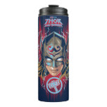 Mighty Thor Helmet Graphic Thermal Tumbler