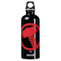 Mighty Thor Logo Aluminum Water Bottle