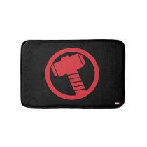 Mighty Thor Logo Bathroom Mat