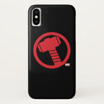 Mighty Thor Logo iPhone X Case