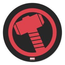 Mighty Thor Logo Classic Round Sticker
