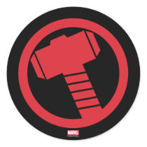 Mighty Thor Logo Classic Round Sticker