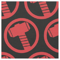 Mighty Thor Logo Fabric