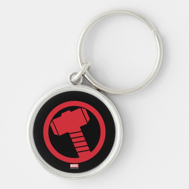 Mighty Thor Logo Keychain (Front)