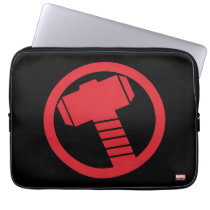 Mighty Thor Logo Laptop Sleeve