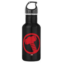 Mighty Thor Logo Stainless Steel Water Bottle